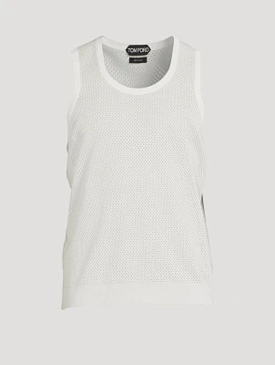 Mesh Sleeveless Top