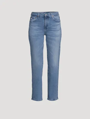 Saige High-Rise Straight Jeans