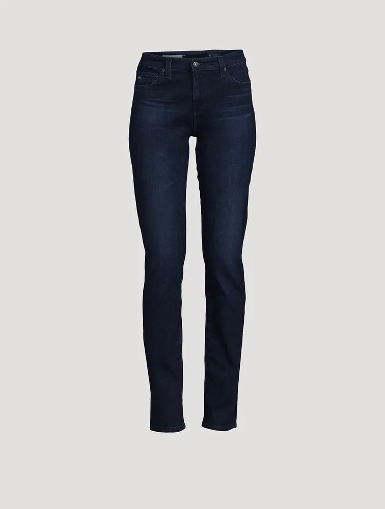 Mari Extended High-Rise Straight Jeans