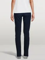 Mari Extended High-Rise Straight Jeans