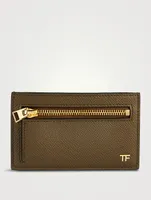 Leather Zip Card Holder