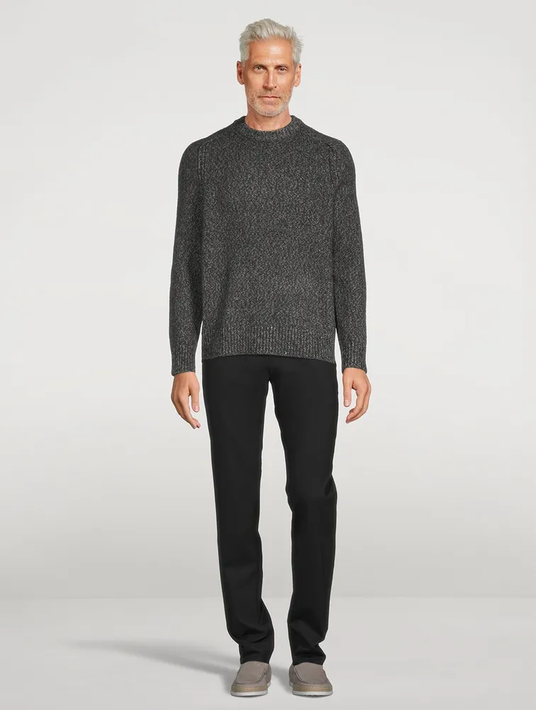 Alvin Wool-Blend Crewneck Sweater