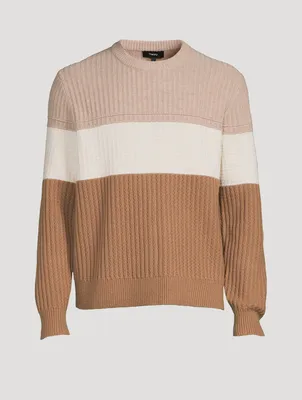 Lamar Wool And Cashmere Crewneck Sweater