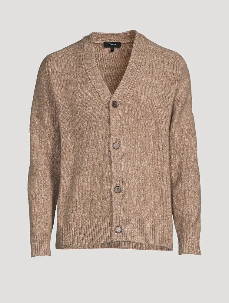 Alvin Wool-Blend V-Neck Cardigan