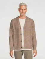 Alvin Wool-Blend V-Neck Cardigan