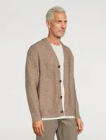 Alvin Wool-Blend V-Neck Cardigan