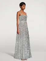 Midnight Embellished Gown