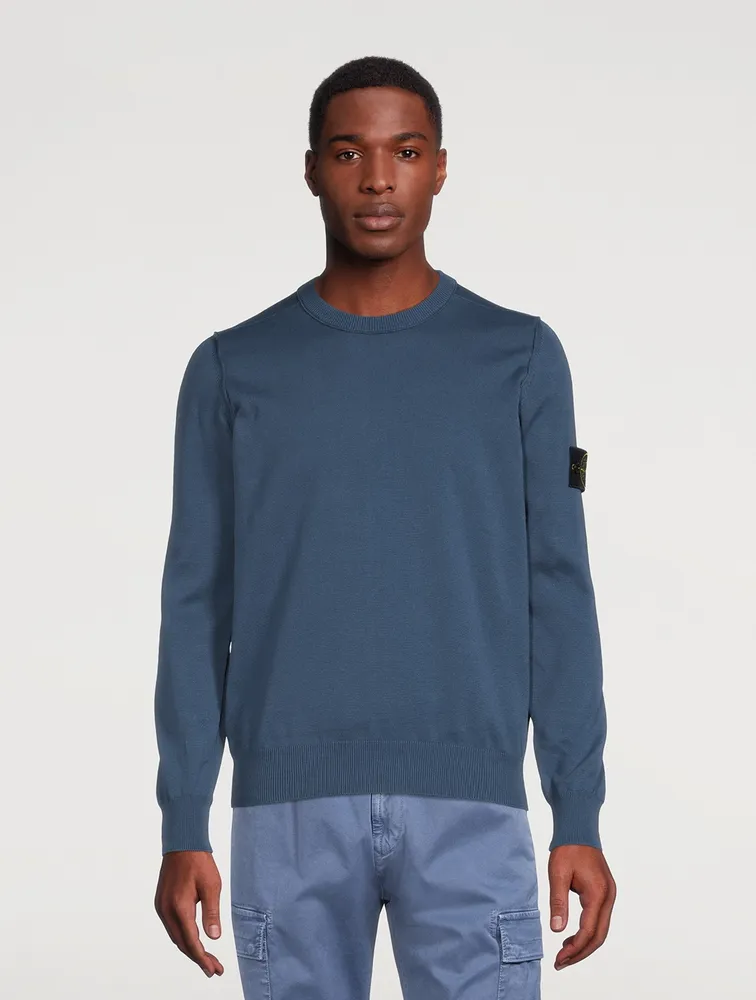 Cotton Crewneck Sweater