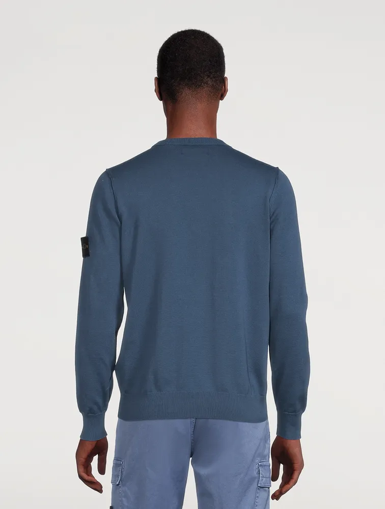 Cotton Crewneck Sweater