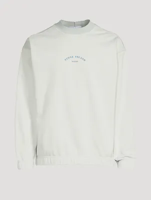 Marina Cotton And Nylon Sweatshirt