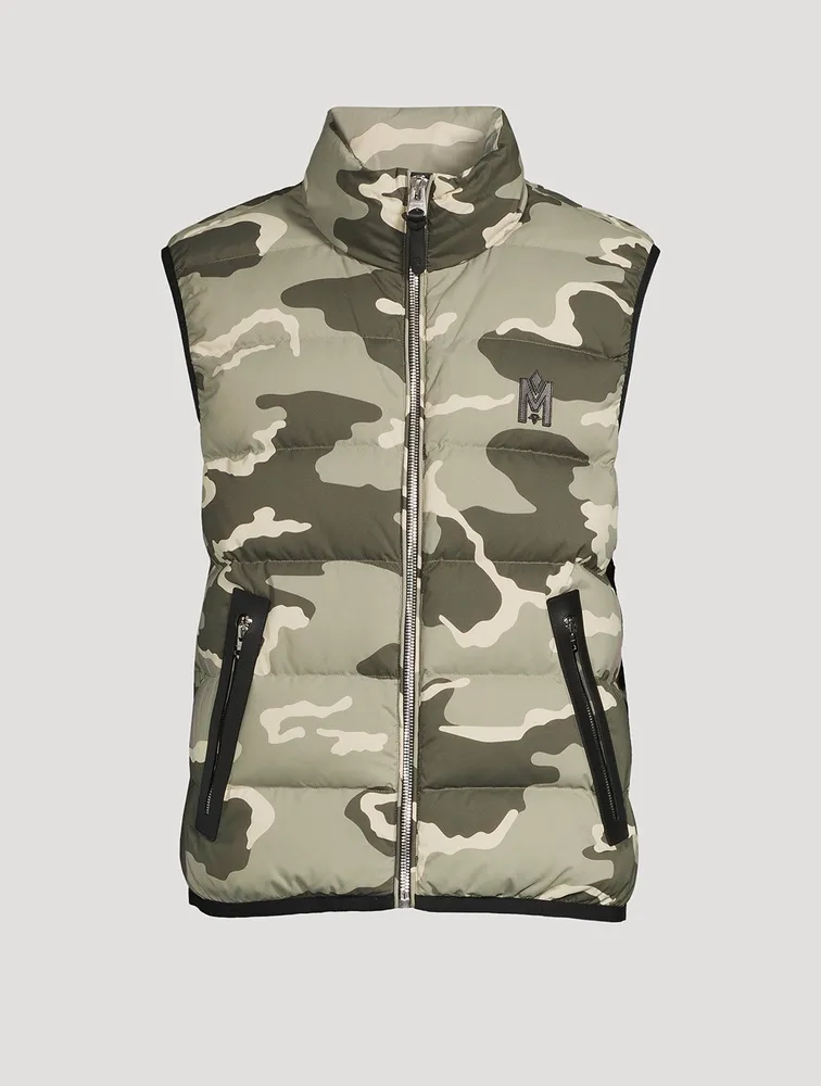 Fisher Agile-360 Stretch Light Down Vest Camo Print