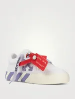 Canvas Vulcanized Laced Sneakers