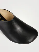 Toy Leather Mules