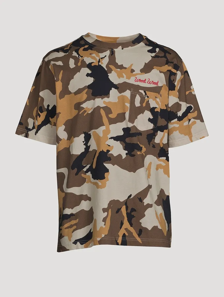 Haider Cotton T-Shirt Camo Print