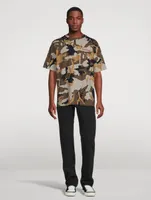 Haider Cotton T-Shirt Camo Print