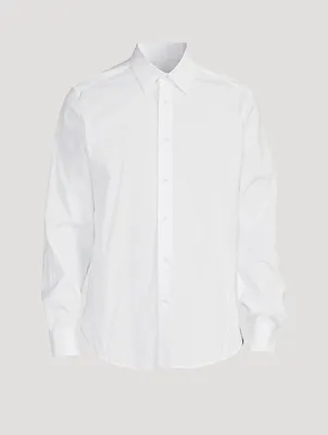 Cotton Stretch Slim-Fit Shirt