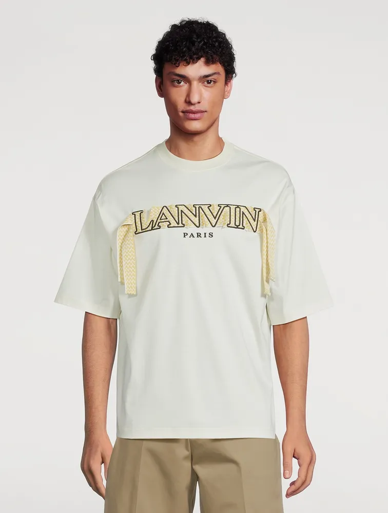 Oversized T-Shirt With Logo Embroidery