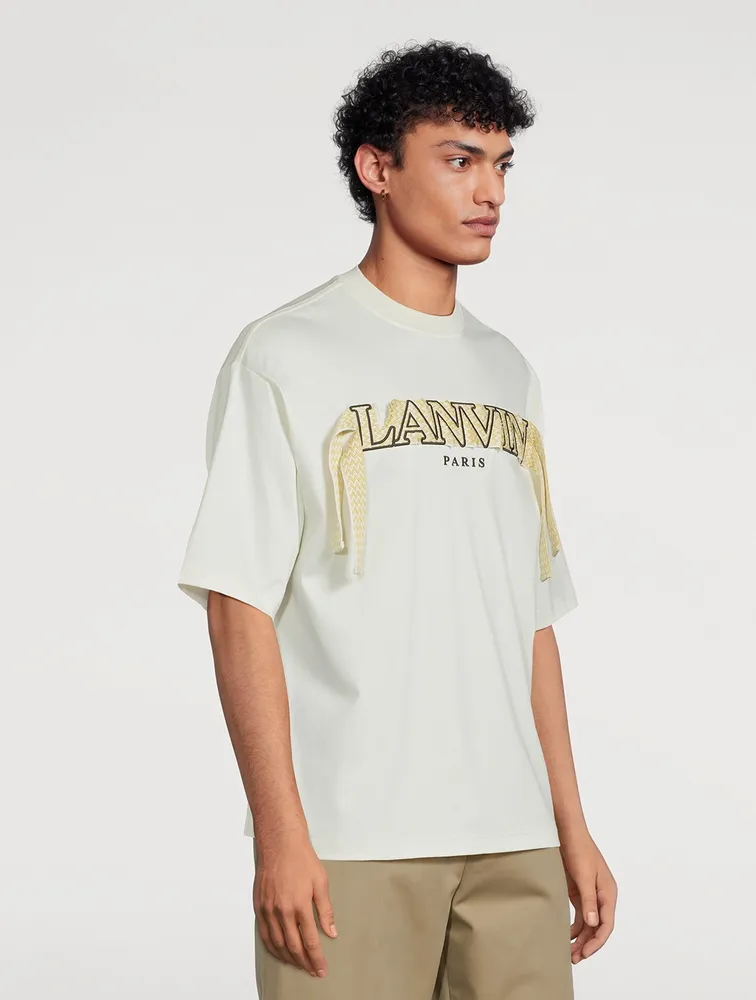 Oversized T-Shirt With Logo Embroidery