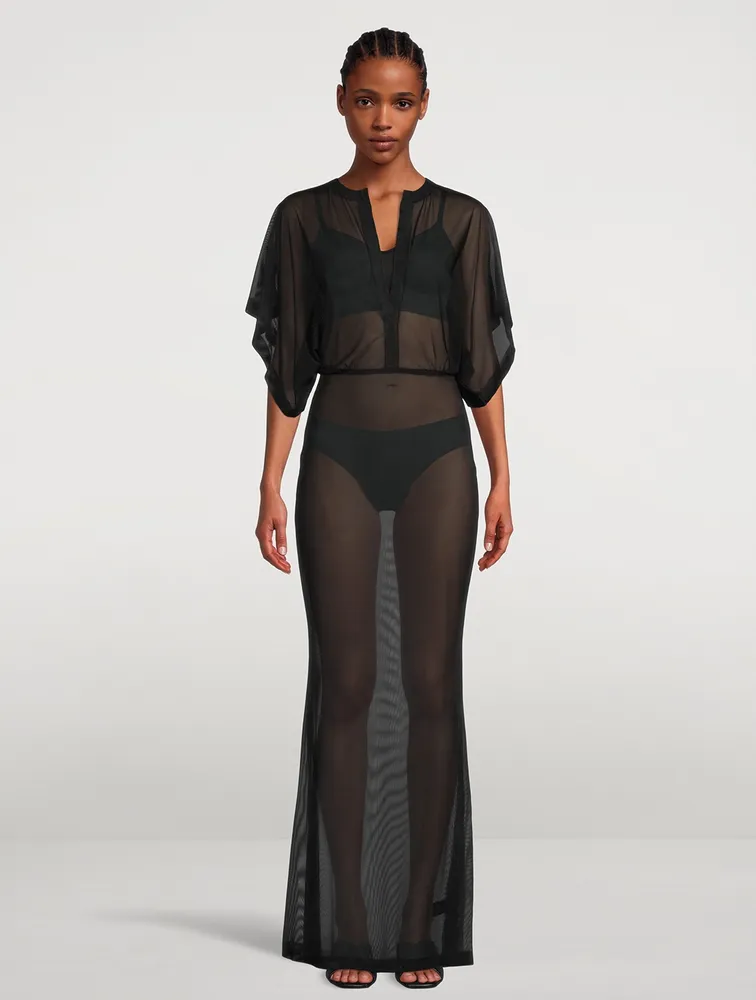 Obie Mesh Gown