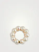 P61 Pearl And Gold Vermeil Ring