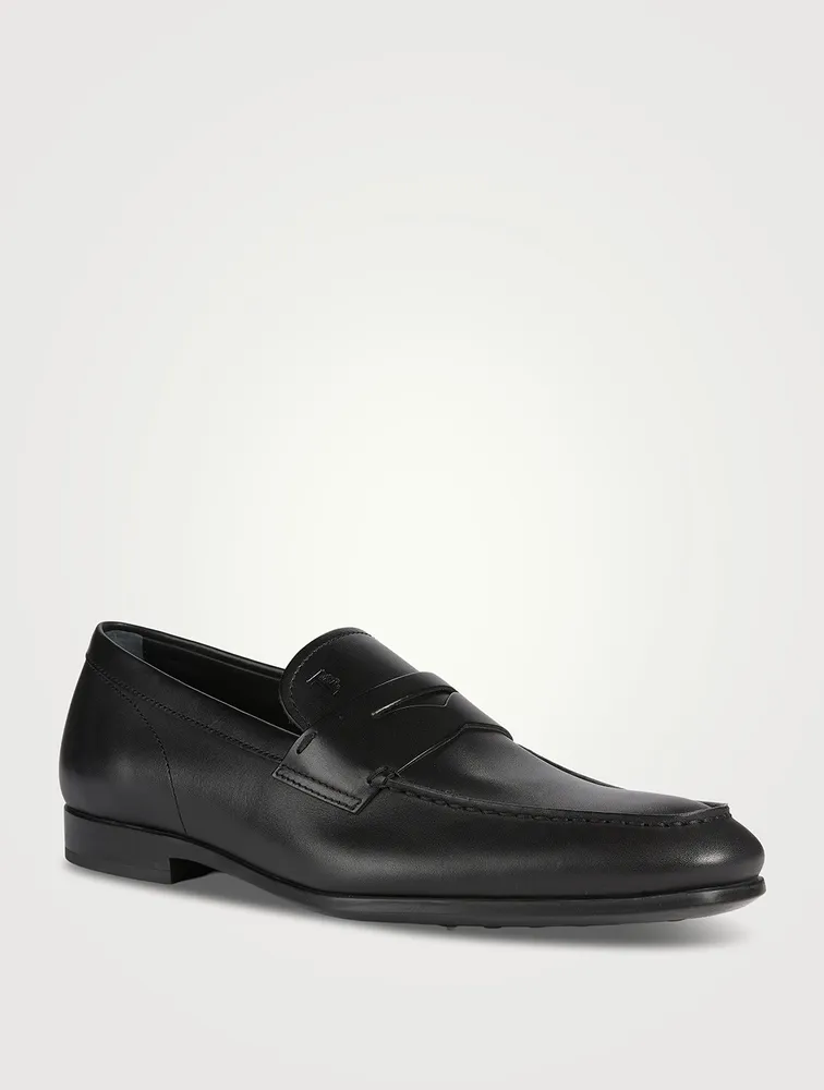 Leather Penny Loafers