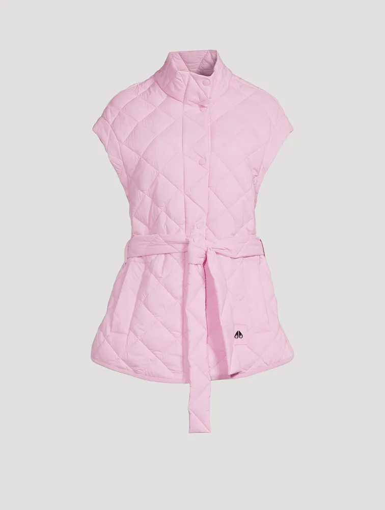 St Clair Quilted Belted Vest