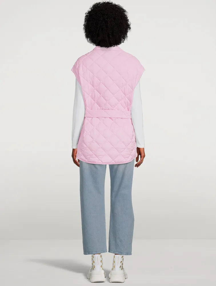 St Clair Quilted Belted Vest