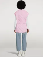St Clair Quilted Belted Vest