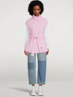 St Clair Quilted Belted Vest