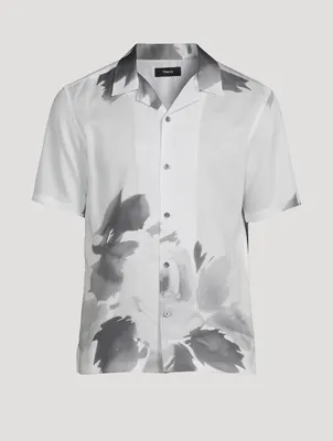 Irving Short-Sleeve Shirt Floral Print