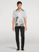 Irving Short-Sleeve Shirt Floral Print