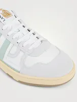 Leather Clay Low-Top Sneakers