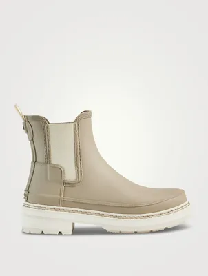 Refined Stitch Rubber Chelsea Boots