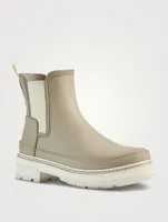 Refined Stitch Rubber Chelsea Boots