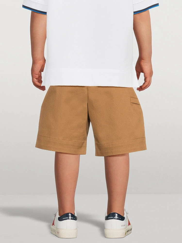 Cotton Stretch Shorts