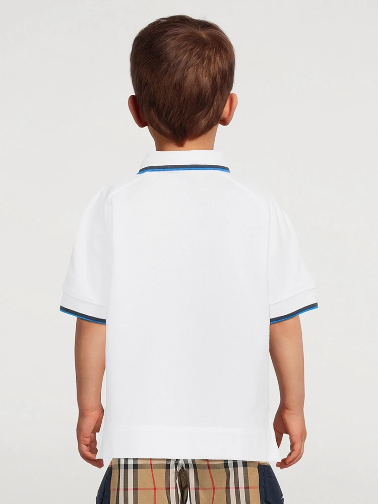 Cotton Piqué Polo Shirt