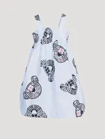 Thomas Bear Cotton Smock Dress