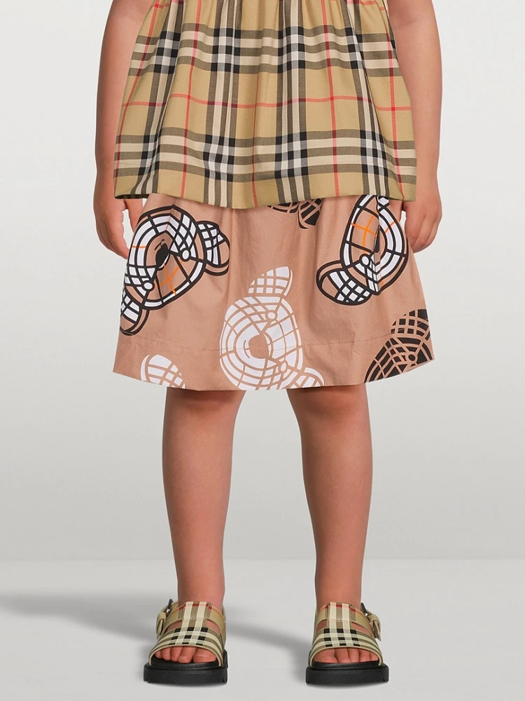 Thomas Bear Cotton Skirt