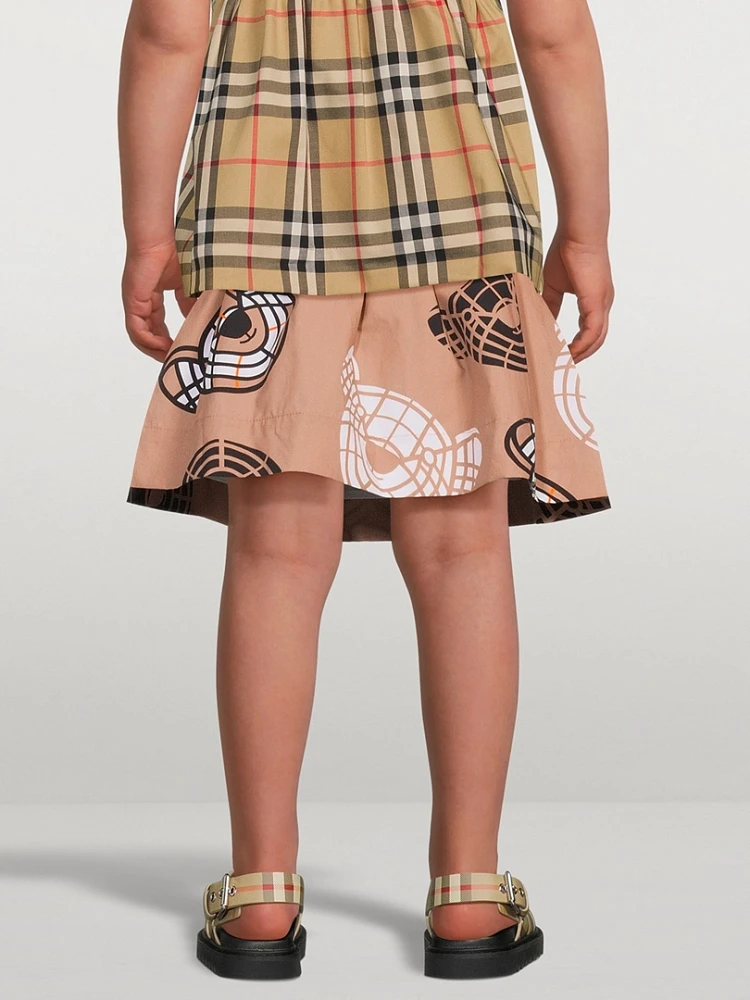 Thomas Bear Cotton Skirt