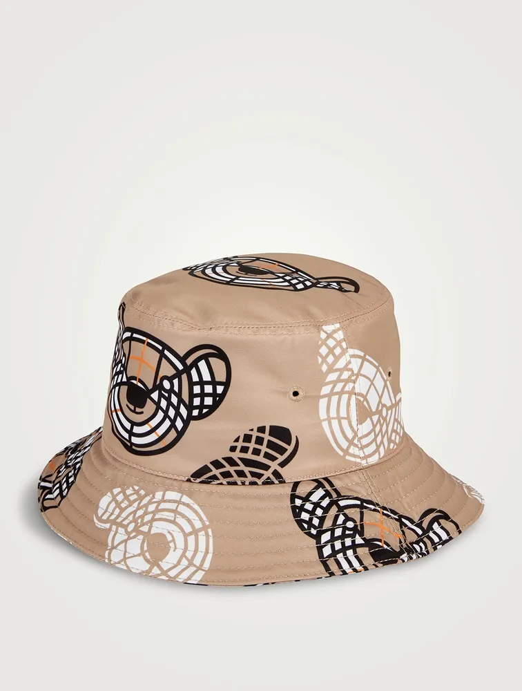 Bucket Hat Thomas Bear Print