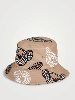 Bucket Hat Thomas Bear Print