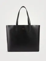 The Apple Leather Tote Bag