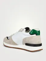 VLOGO Pace Low-Top Suede And Leather Sneakers