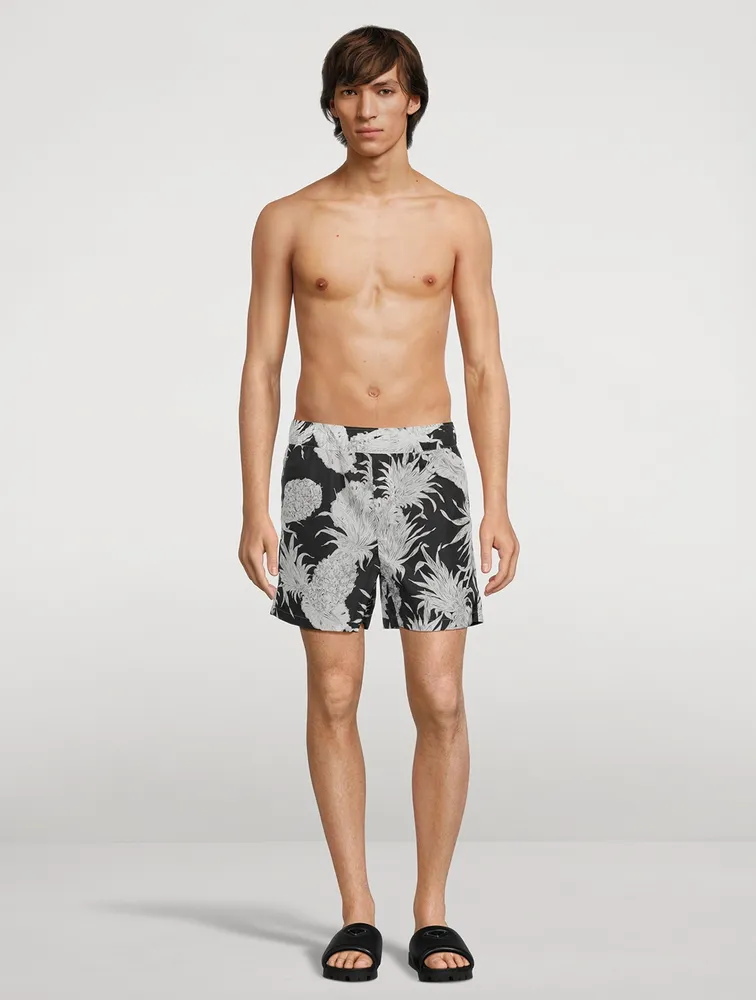 Surf Rider Swim Shorts Pineapple Print