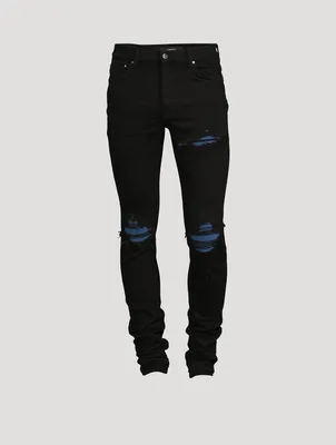 Ultrasuede Mx1 Distressed Skinny Jeans