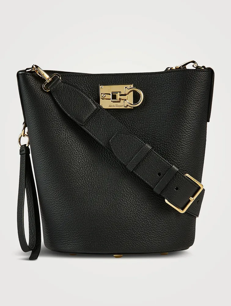 Studio Leather Bucket Bag