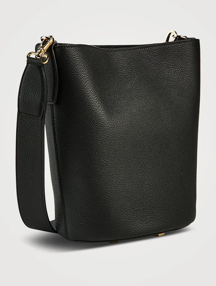 Studio Leather Bucket Bag