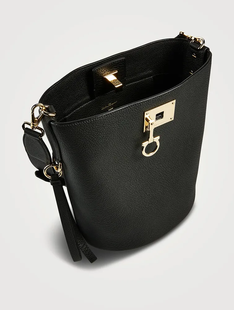 Studio Leather Bucket Bag