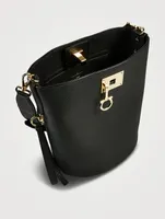 Studio Leather Bucket Bag