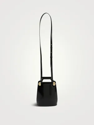 Mini Wanda Leather Tote Bag